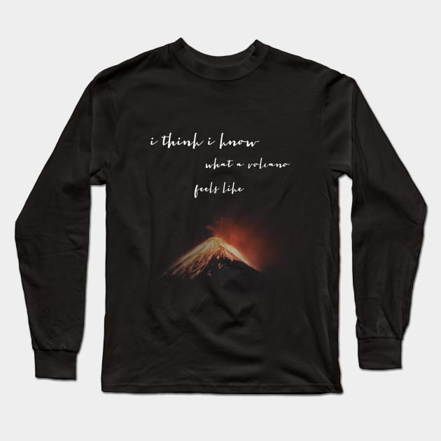 Volcano Dickinson Long Sleeve T-Shirt by MairlaStore